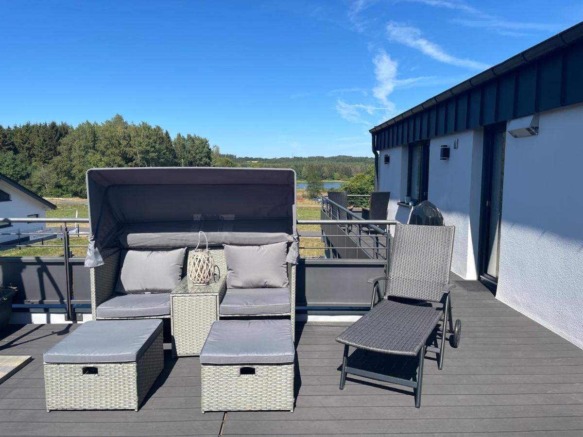 #Neu L Seeblick L Netflix L Boxspring L Nespresso L E-Tuer L Terrasse L 82M2 Ulmen Zewnętrze zdjęcie